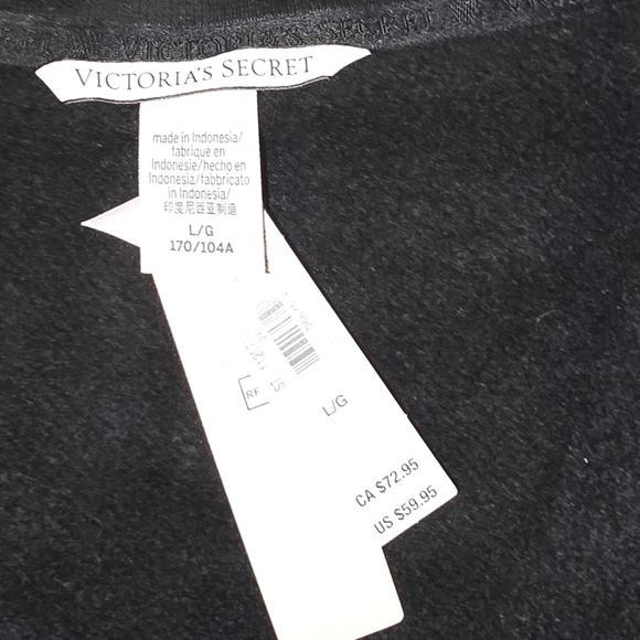 NWT Victoria secret black romper size large - Picture 6 of 6